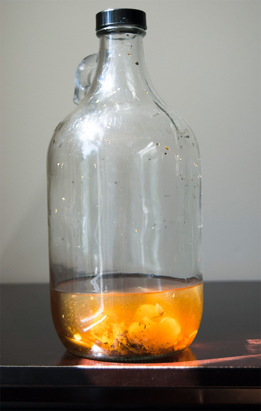 Making bitters in a jug