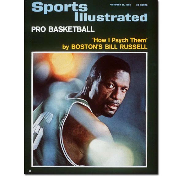 sports illustrated with bill russell