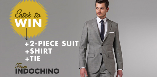 [Winner Announced!] Enter to Win Any 2-Piece Suit, Shirt, and Tie from Indochino!