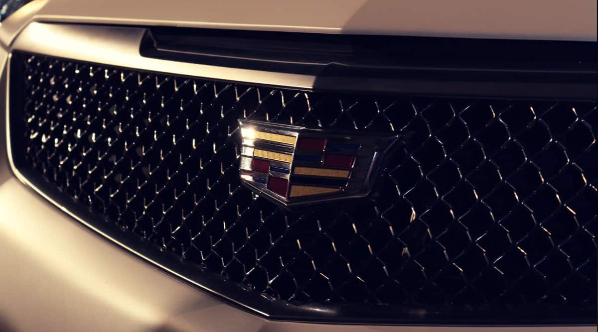 grill details of cadillac ats