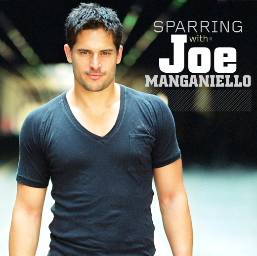 Joe Manganiello posing for the camera