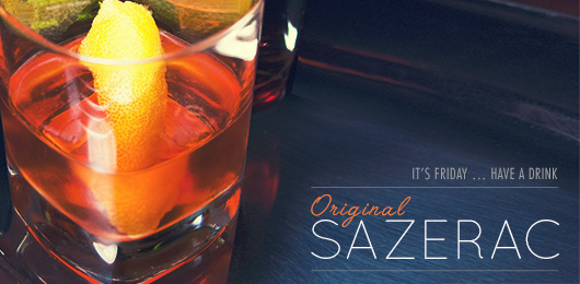 The Original Sazerac Cocktail Recipe: A Fruity Brandy Cocktail