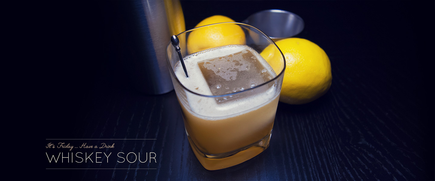The Whiskey Sour Cocktail Recipe: A Classic Sour Cocktail With A Silky Texture