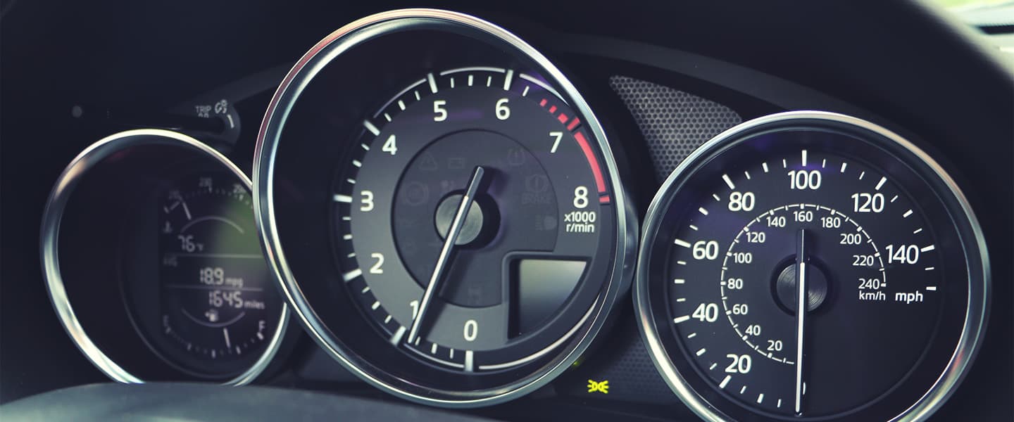 speedometer of 2016 MX-5 Miata