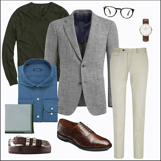 Style Essentials: The Gray Sportcoat   5 Looks   Business Casual
