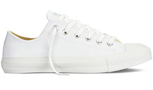 White Converse Shoe