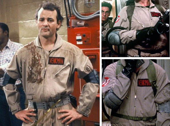 Ghostbusters elbow pad film reference