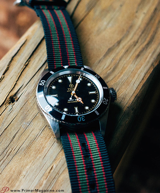 James Bond NATO strap watch