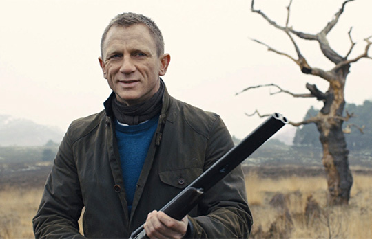 James Bond Style Skyfall Barbour Jacket