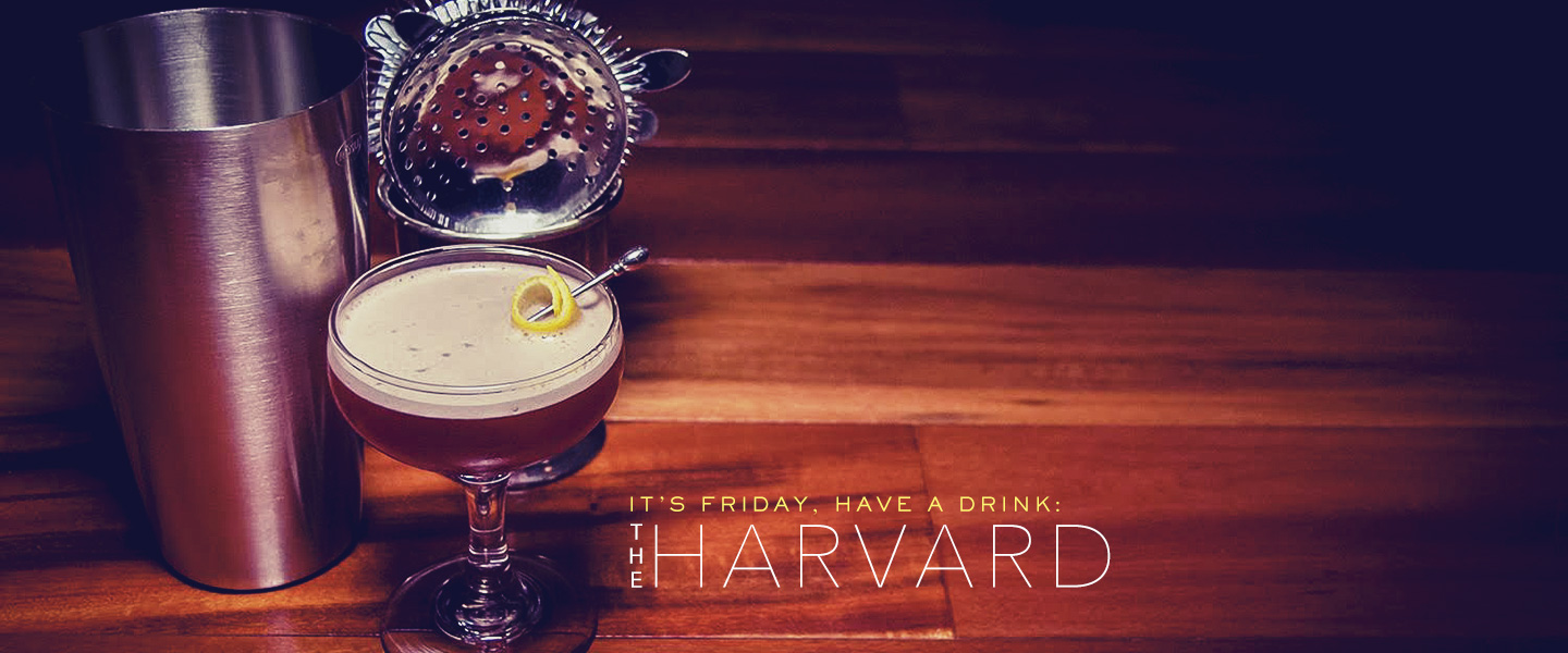 The Harvard Cocktail Recipe: A Deep Cognac Cocktail Balanced With Citrus