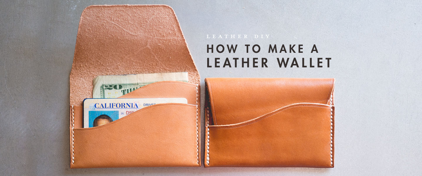 How to Make a Leather Wallet | Primer