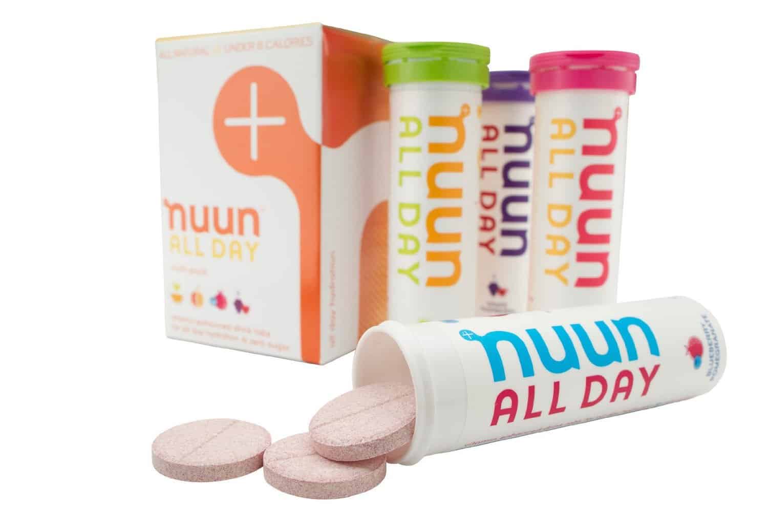 nuun all day hydration tablets electrolyte