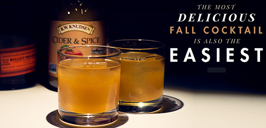 The Most Delicious Fall Cocktail Is Also The Easiest