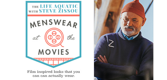 The Life Aquatic with Steve Zissou: Menswear at the Movies