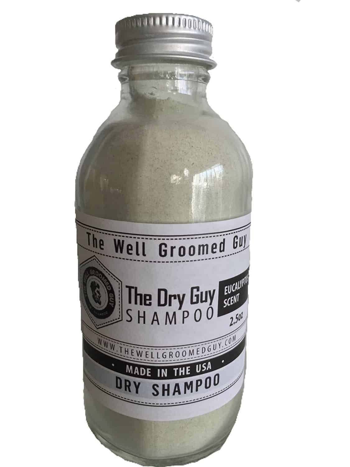 A close up of a bottle of dry shampoo