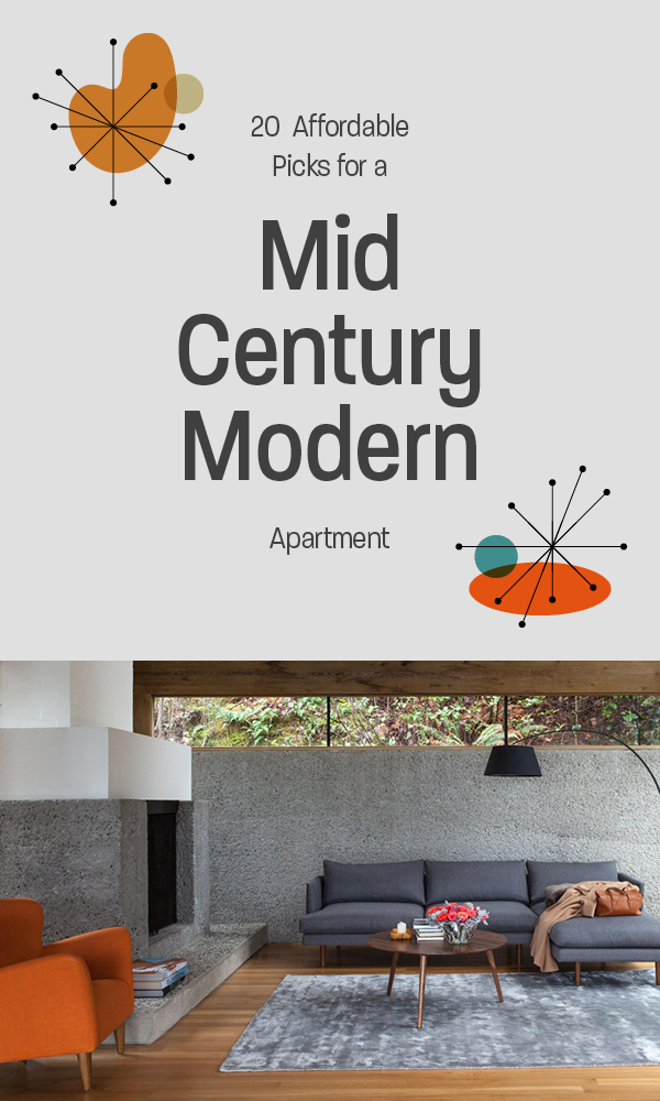 20 Affordable Picks for a Mid Century Apartment