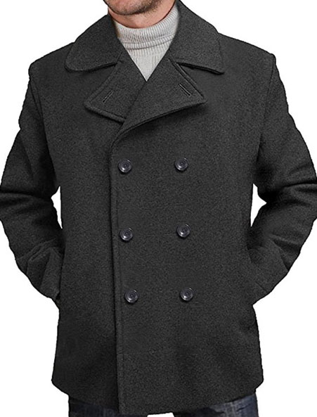 Fulton Wool Cashmere Topcoat - Charcoal, 2 (FOR Short Men) | Peter Manning NYC