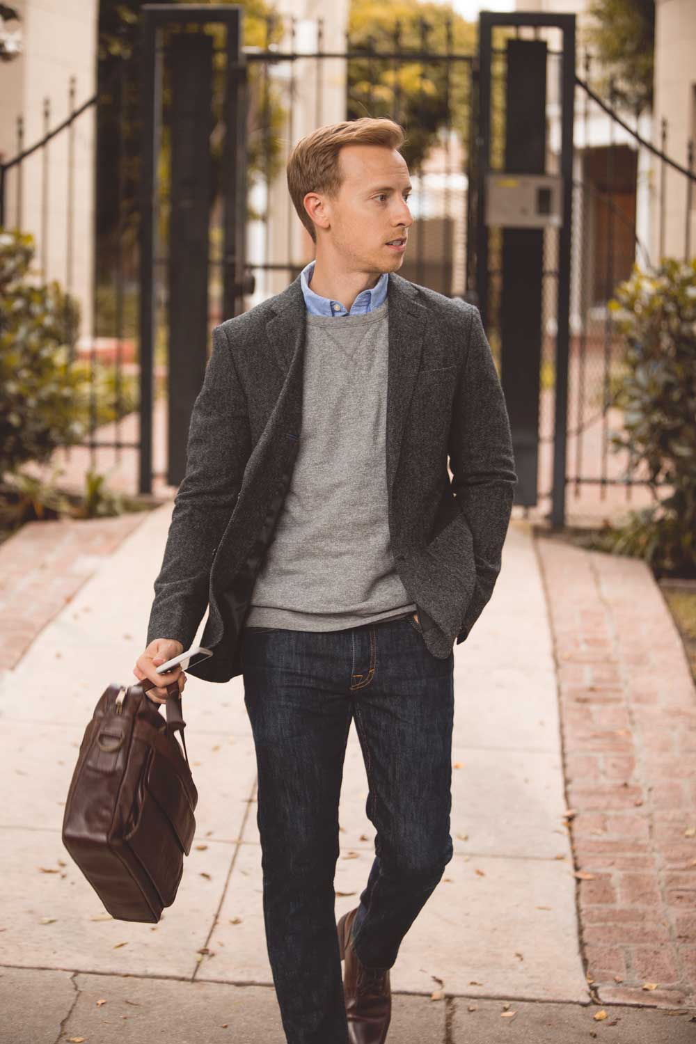 Live Action Getup: Sportcoat as casual outerwear