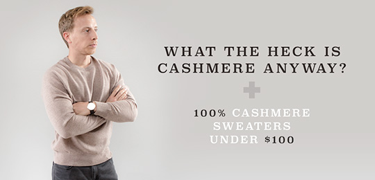 What the Heck is Cashmere Anyway? + 100% Cashmere Sweaters Under $100