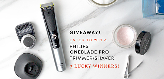 We’re Giving Away 3 Philips Norelco OneBlade Pro Electric Razors! Ready to Upgrade Your Daily Shave?