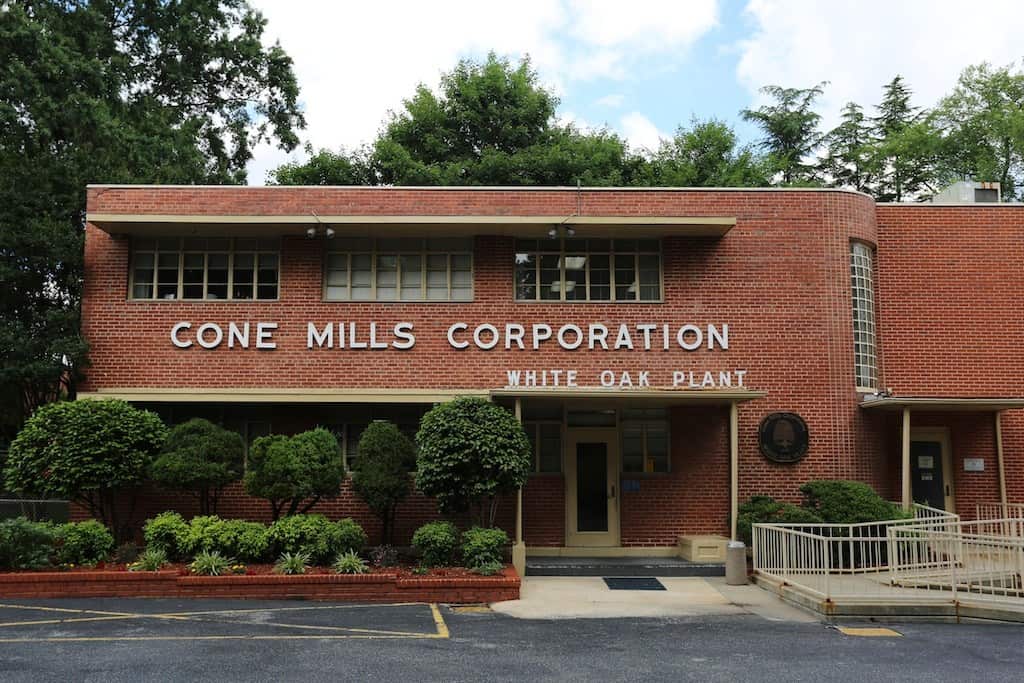 cone mills white oak factory