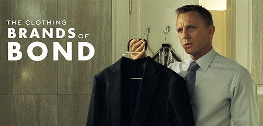 The Clothing Brands of James Bond