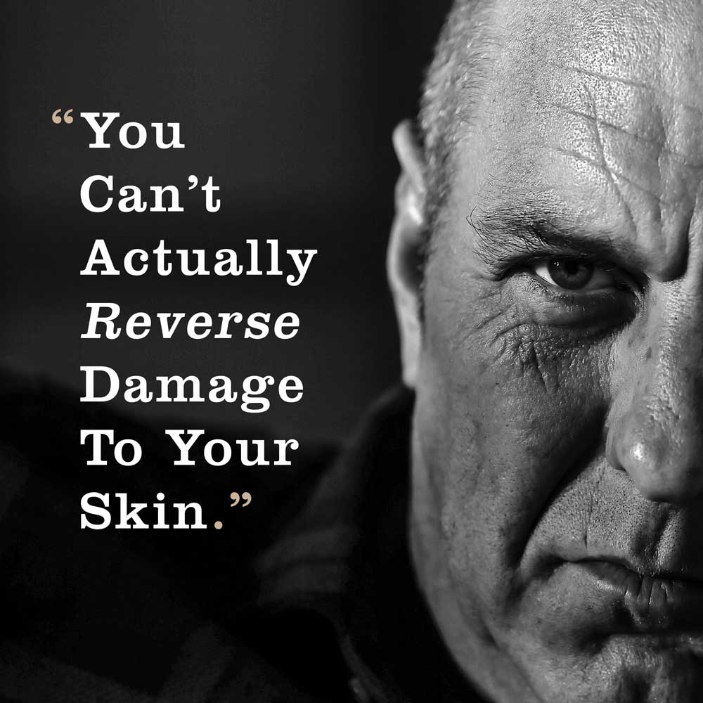 can you reverse skin damage