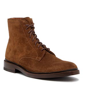 Suede leather boots