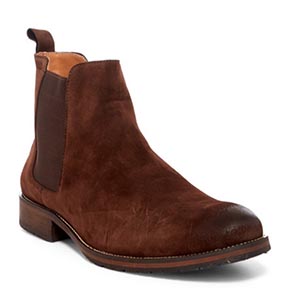 Brown chelsea boots