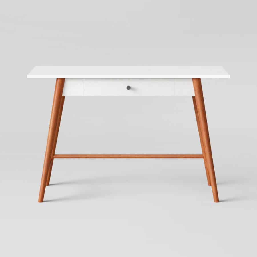 Image of writing desk with drawer