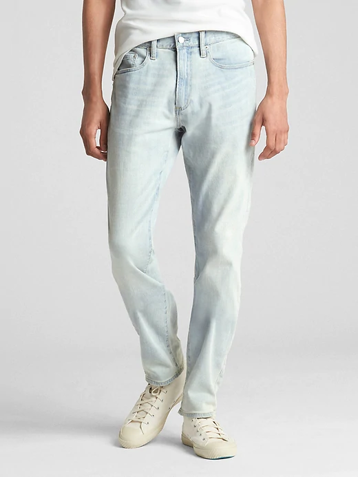 Image of Wearlight Jeans in Slim Fit with GapFlex