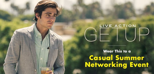 Live Action Getup: Wear This to a Casual Summer Networking Event