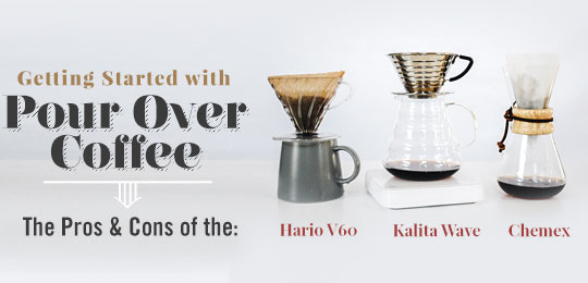 Pros and Cons Chemex vs. Hario - James Coffee Co