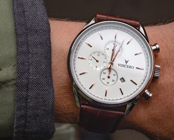 vincero watch chronograph