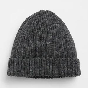 Image of ribbed beanie