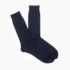 Image of Polka dot dress socks