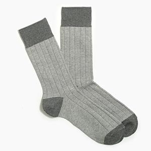 Image of jcrew factory tipped dress socks