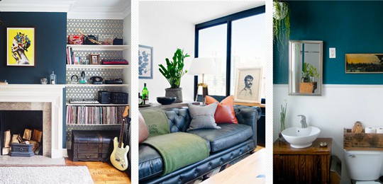 Beyond Black And Charcoal: The Modern Man’s Guide To Decorating With Color And Texture