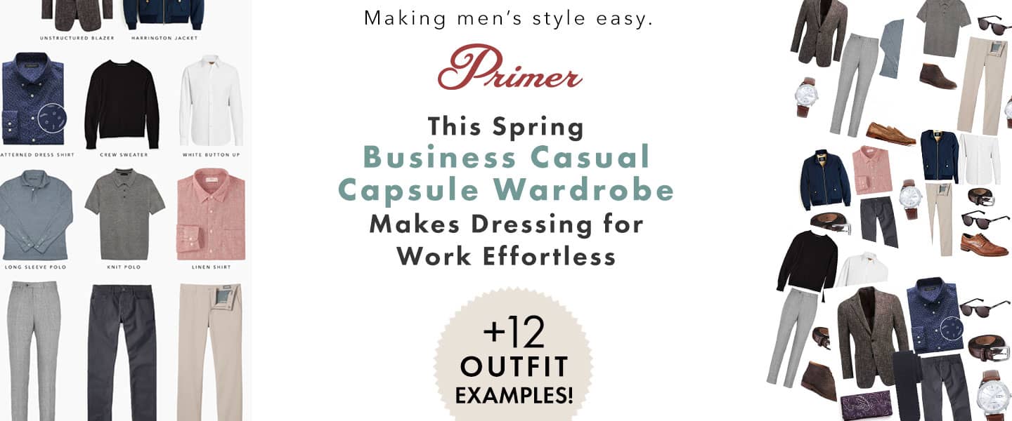 This Spring Business Casual Capsule Wardrobe Makes Dressing for Work Effortless + 12 Outfit Examples