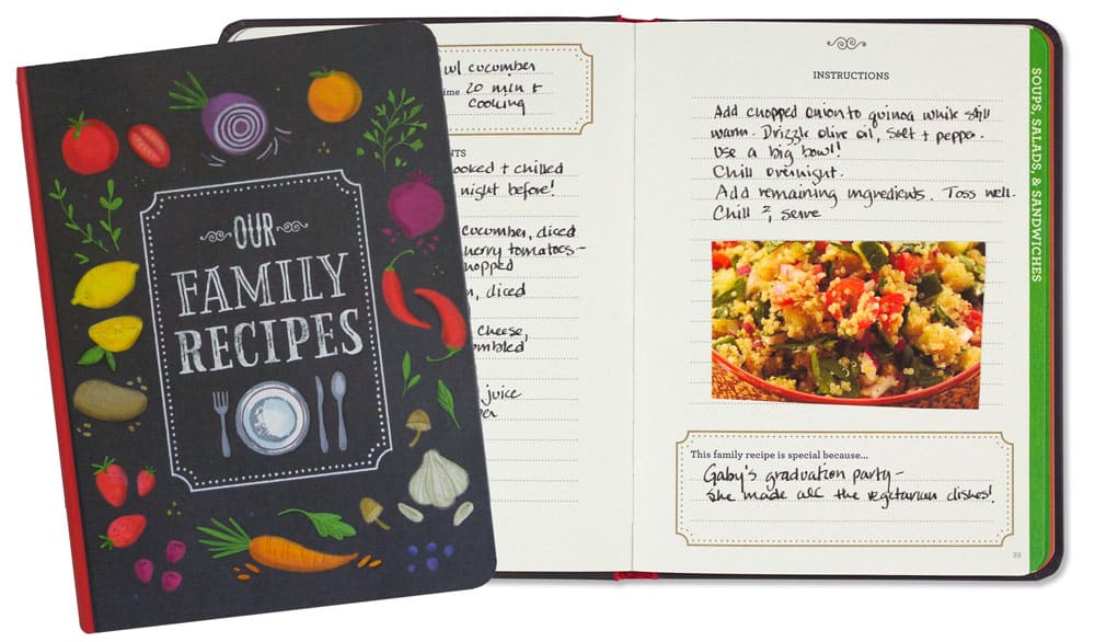 family recipes book