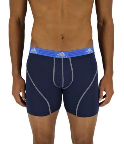adidas Men's Sport Performance Climalite Boxer Brief Underwear (2 Pack)