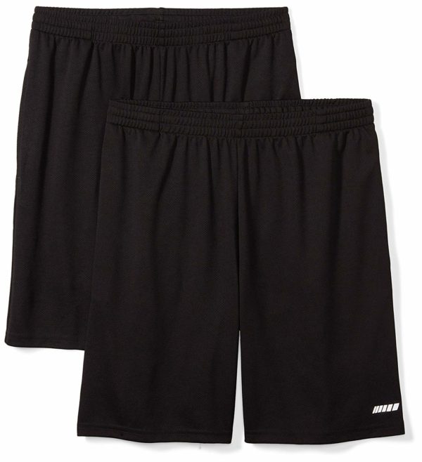 Amazon Essentials Men’s 2 Pack Loose Fit Performance Shorts
