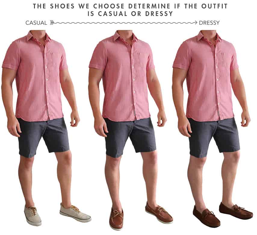 casual to dressy shoes for men's summer fashion