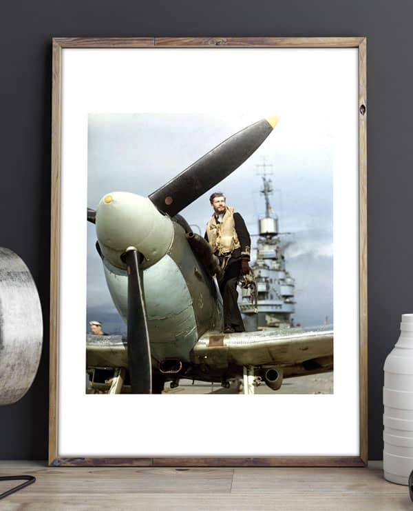 Dapper World War 2 British Naval Pilot