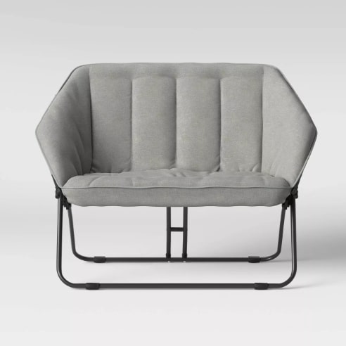Double Hexagon Chair Gray   Room Essentials™