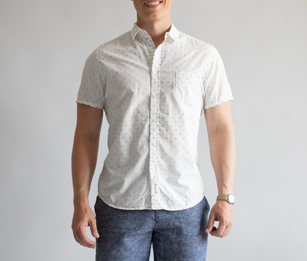 short sleeve shirt fit