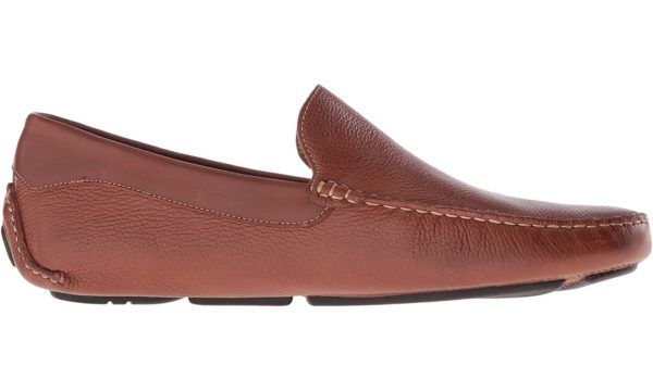 massimo brown venetian loafer shoe