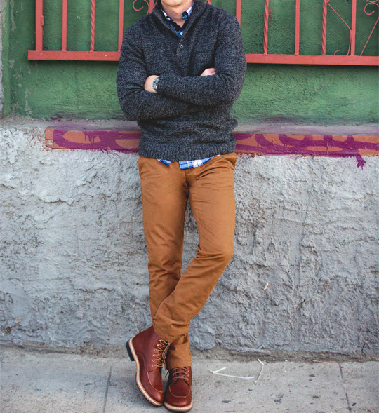 men's chinos outfit ideas