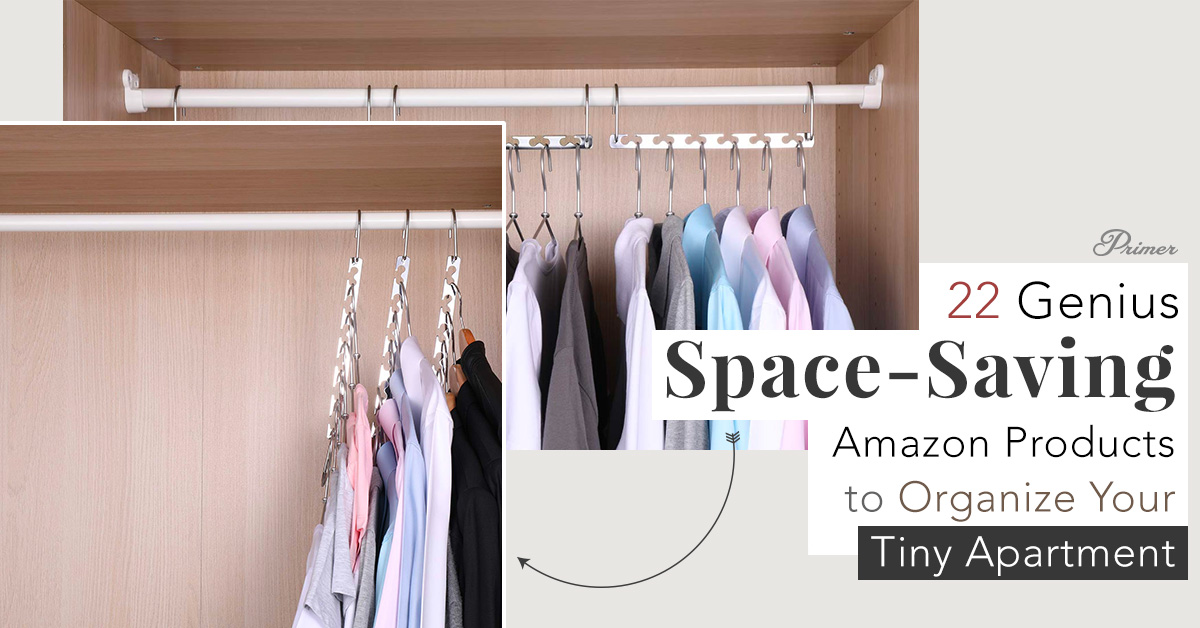 22 Genius Space-Saving Amazon Products To Organize Your Tiny Apartment: Updated