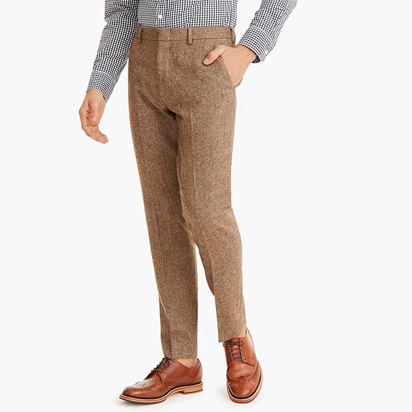 donegal wool pants